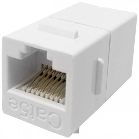 Cat5e Utp 180 Degree Inline Coupler
