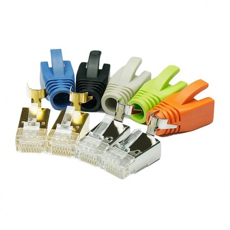 Cat6a Stp Rj45 Shielded Modular Plug