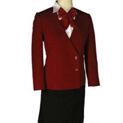 Female Reception Uniforms Collar Type: Round Collar