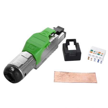 Cat6a Component Level Toolless Plug