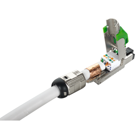 Cat6a Component Level Toolless Plug