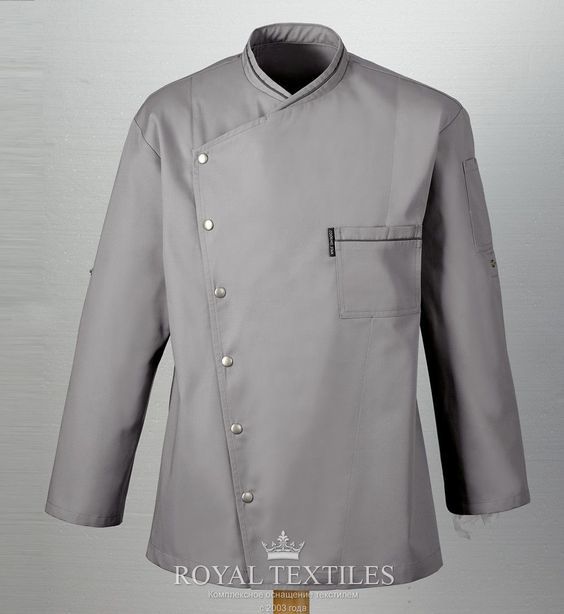 Hotel Chef Coat Collar Type: Round Collar