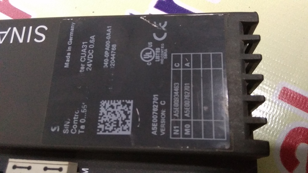 Siemens Control Unit