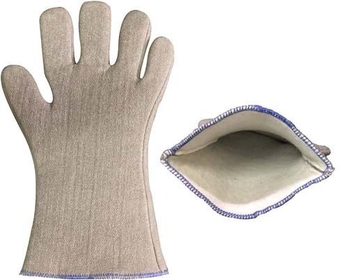 Cotton S Protection Heat Resistant Glove For Metal Smelt And Metal Extrusion