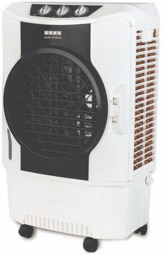 Usha Maxx Aircd503 - Plastic, 52.5cm X 113cm X 73.5cm , White And Black | 190 Watts Power, 3400 M3/hr Air Flow, 50l Water Tank, 3 Speed Settings, 4 Way Air Deflection