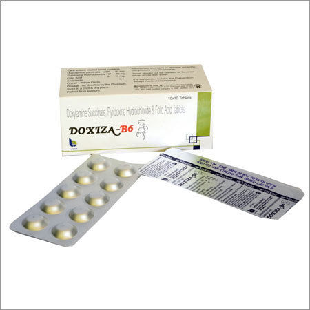 Doxiza-b6 Ingredients: Ondensetron 4 Mg Each Tab