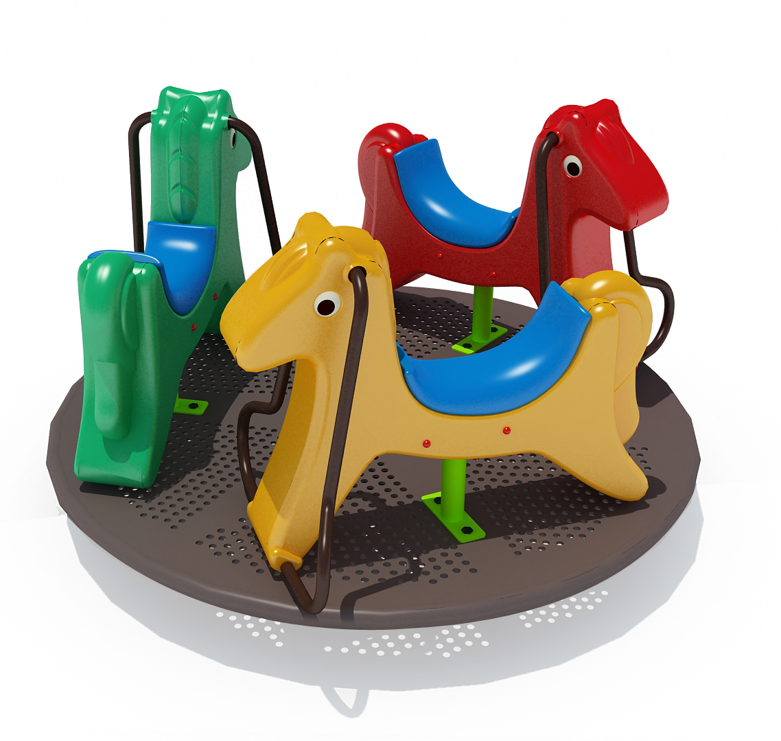Outdoor Playground Merry Go Round