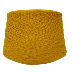 Natural Wool Yarns - 4 Nm 65% Wool 35% Other Fibres, Yellow Color for Warm Knitting Projects, Excellent Durability and Softness