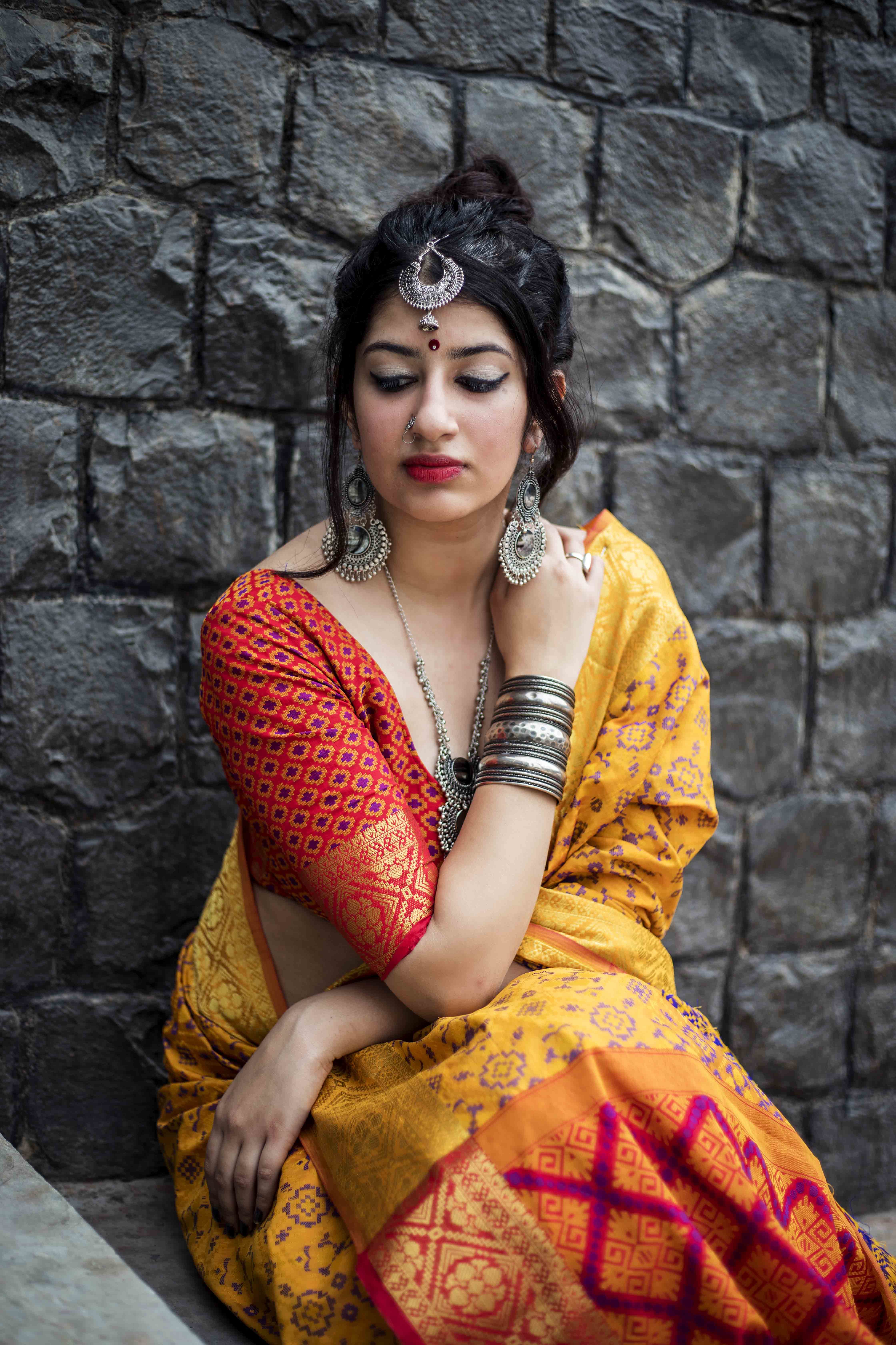 Silk Yellow Saree