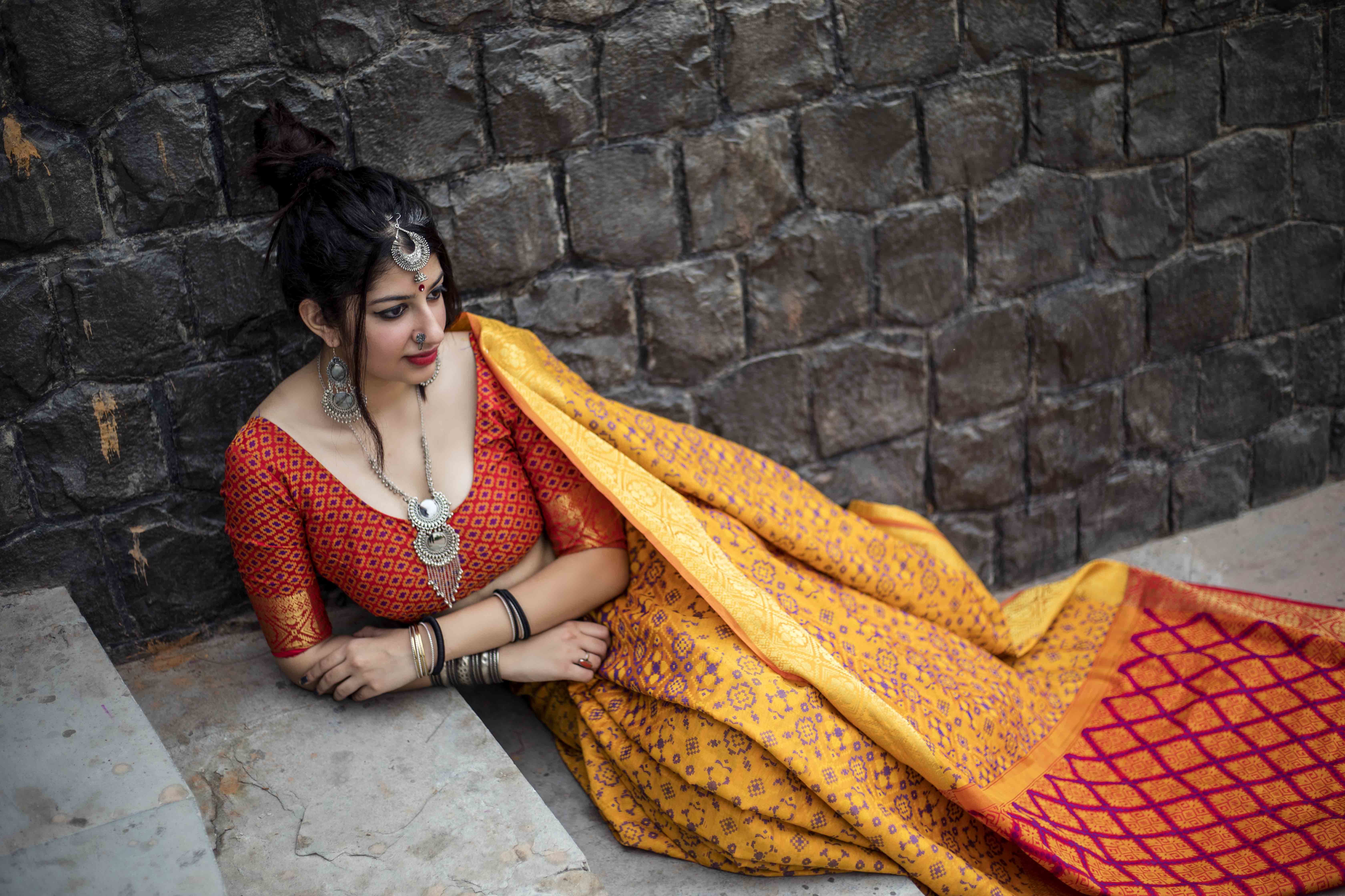 Silk Yellow Saree