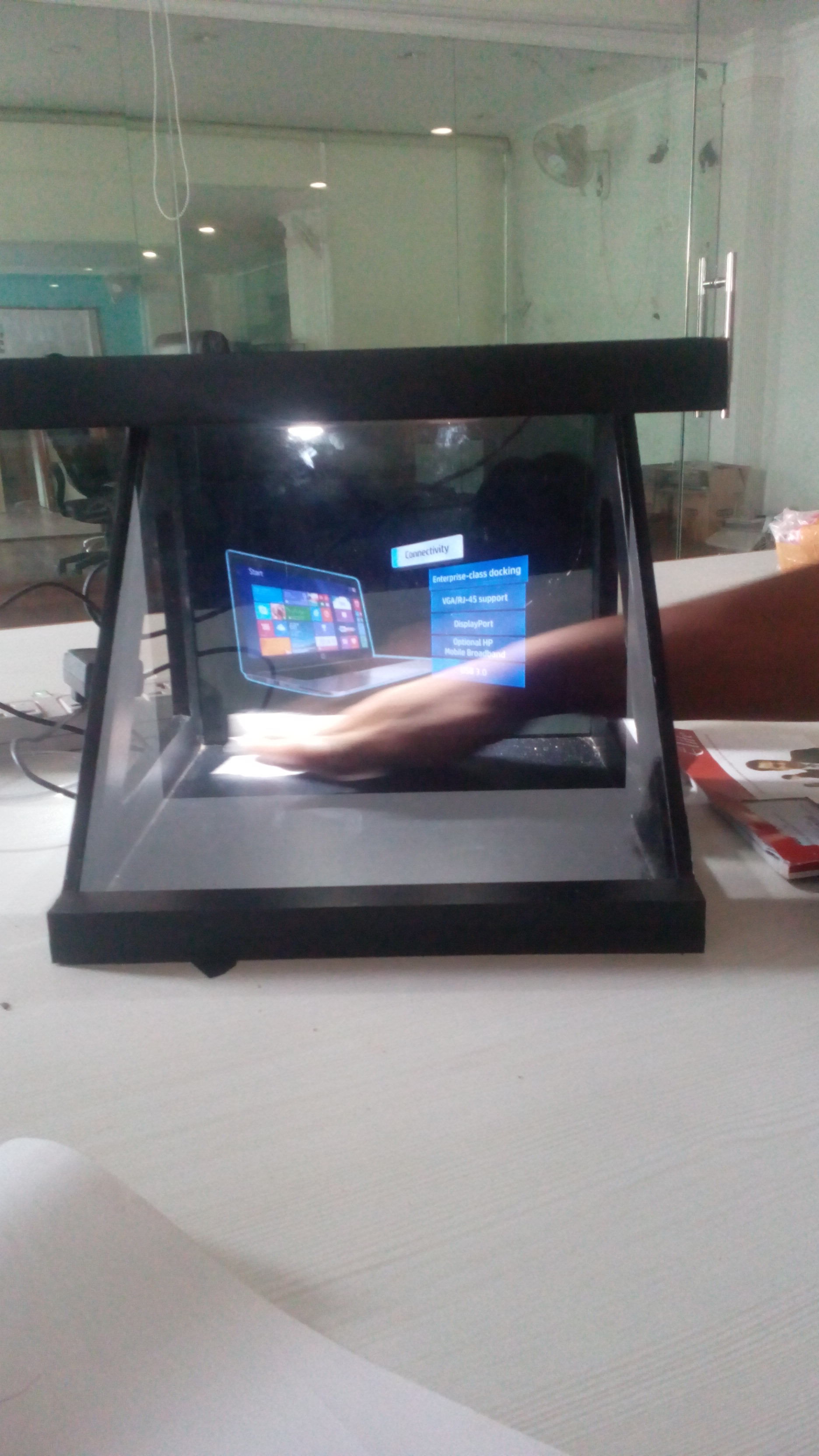 Digital Hologram Display Stand