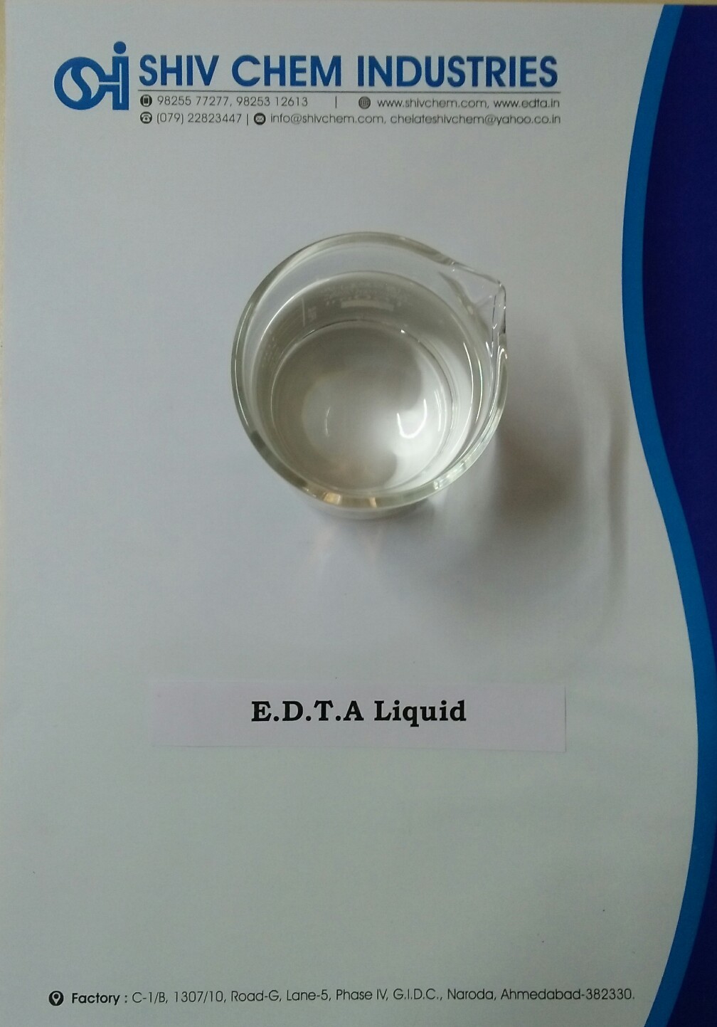 Edta Liquid - Application: Paper