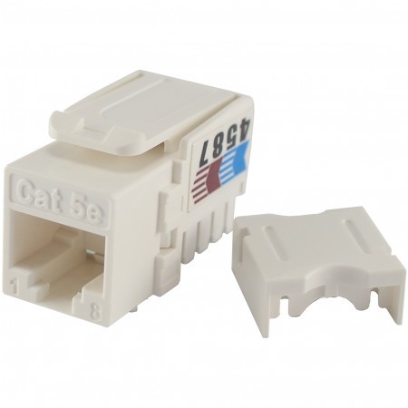 Cat5e Keycat5e Utp 90degree 110 Punch Down Keystone Jackstone Jack