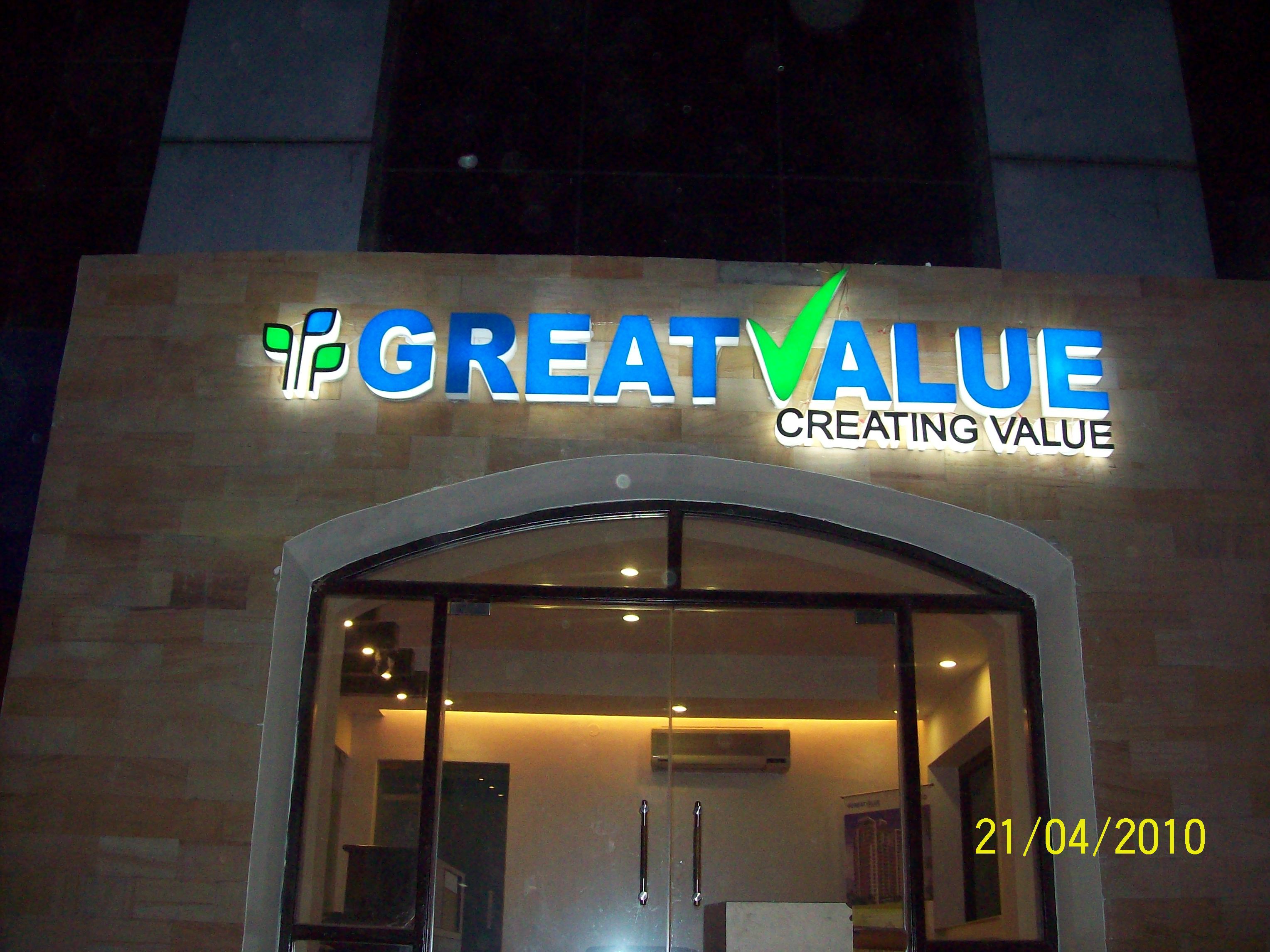 Plastic Led Letter Boards