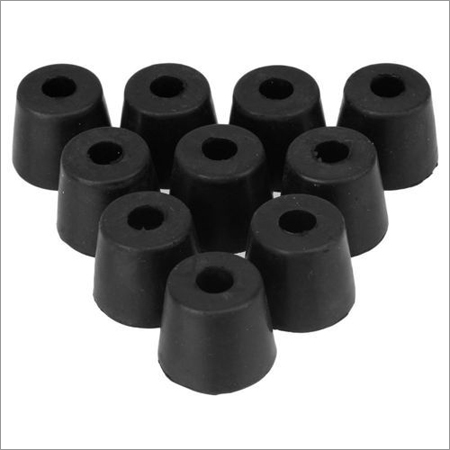 Black Rubber Caps