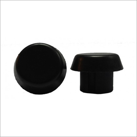Rubber Insert - Rubber, 38 Mm Size, 12.7 Mm Height, 15 Mm Length, Black Color, 0.51 Mm Thickness | Noise And Vibration Absorption For Industrial Use