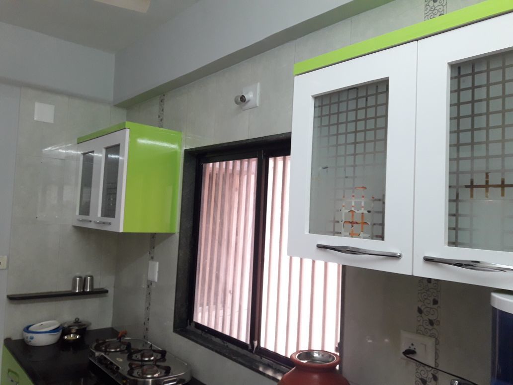 Black Pvc Kitchen Cabinet
