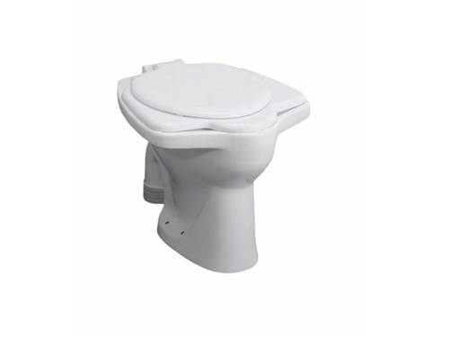 White Crystal Floor Mount Ewc