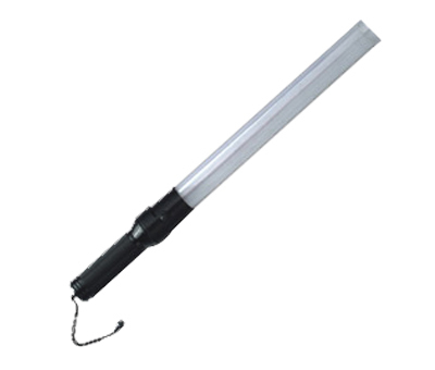 White And Black Traffic Baton Double Color