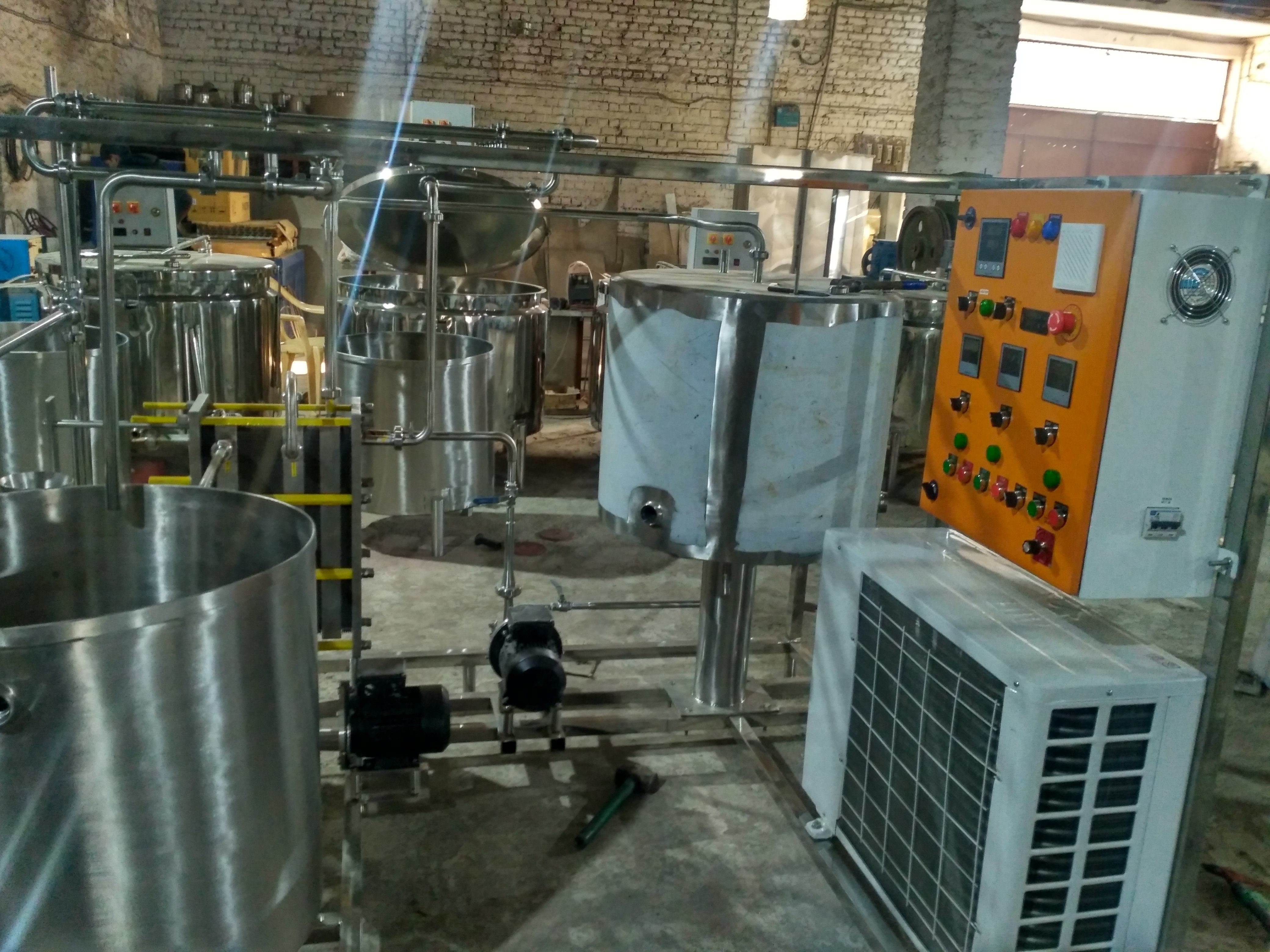 Milk Pasteurizer Capacity: 500 Liter (L)