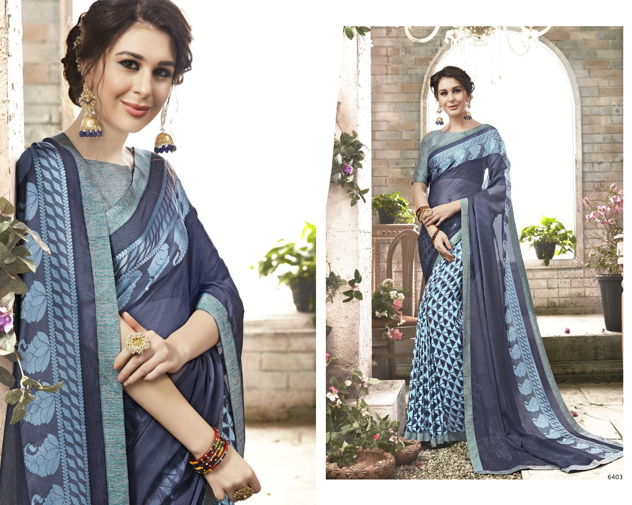 As Shown In The Image Designer Printed Saree
