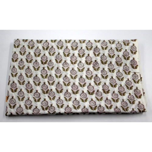 मल्टी प्रिंटेड कॉटन कैम्ब्रिक फैब्रिक