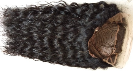Natural Curly Front Lace Curly Wig Gender: Female