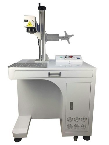 Mopa Fiber Laser Machine - Color: White