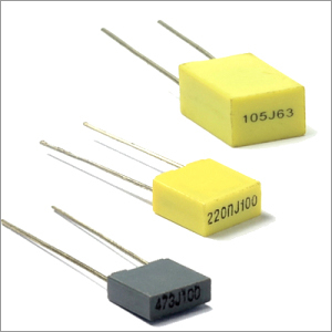 5MM पिच बॉक्स प्रकार के कैपेसिटर