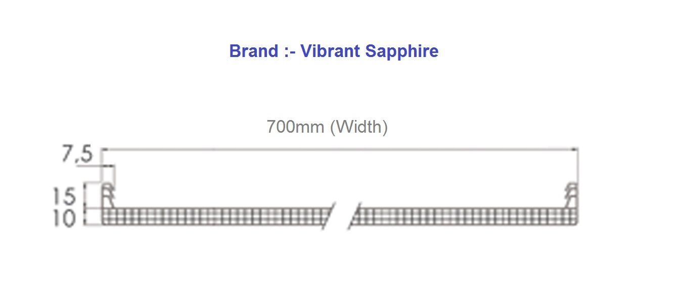 Polycarbonate Standing Seam Panel Length: 11.9 Meter (M)