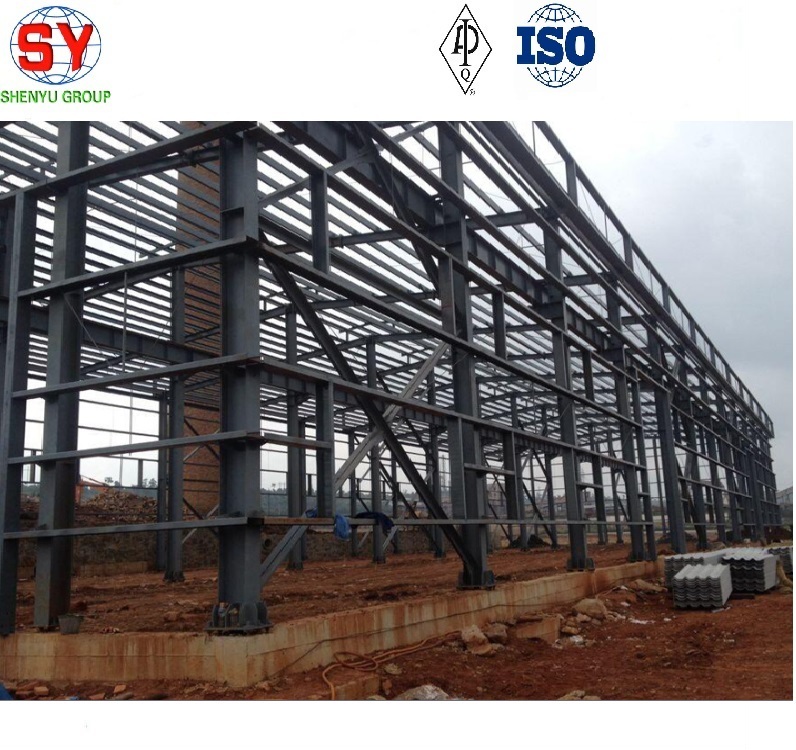 Steel Structure Warehouse - Steel, Customizable Dimensions | High Load Capacity, Arched Roof, Metal Panel Cladding, Anti-corrosive, Easy Installation, Low Maintenance