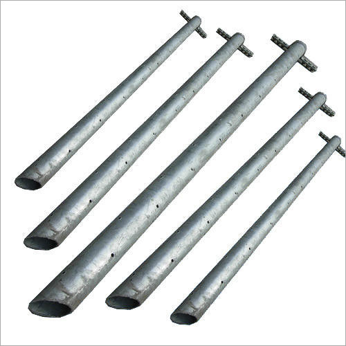 GI Earthing Pipe - Galvanized Iron, Variable Diameter, Tapered End, Weather Resistant, Cost-Effective, Durable, Easy Installation, High Conductivity