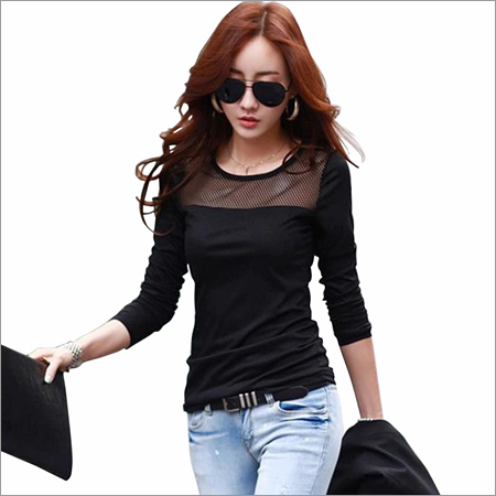 Ladies Tipsy Black T-Shirts