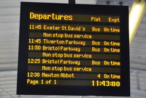 Bus Destination Display Board Application: Advertisements