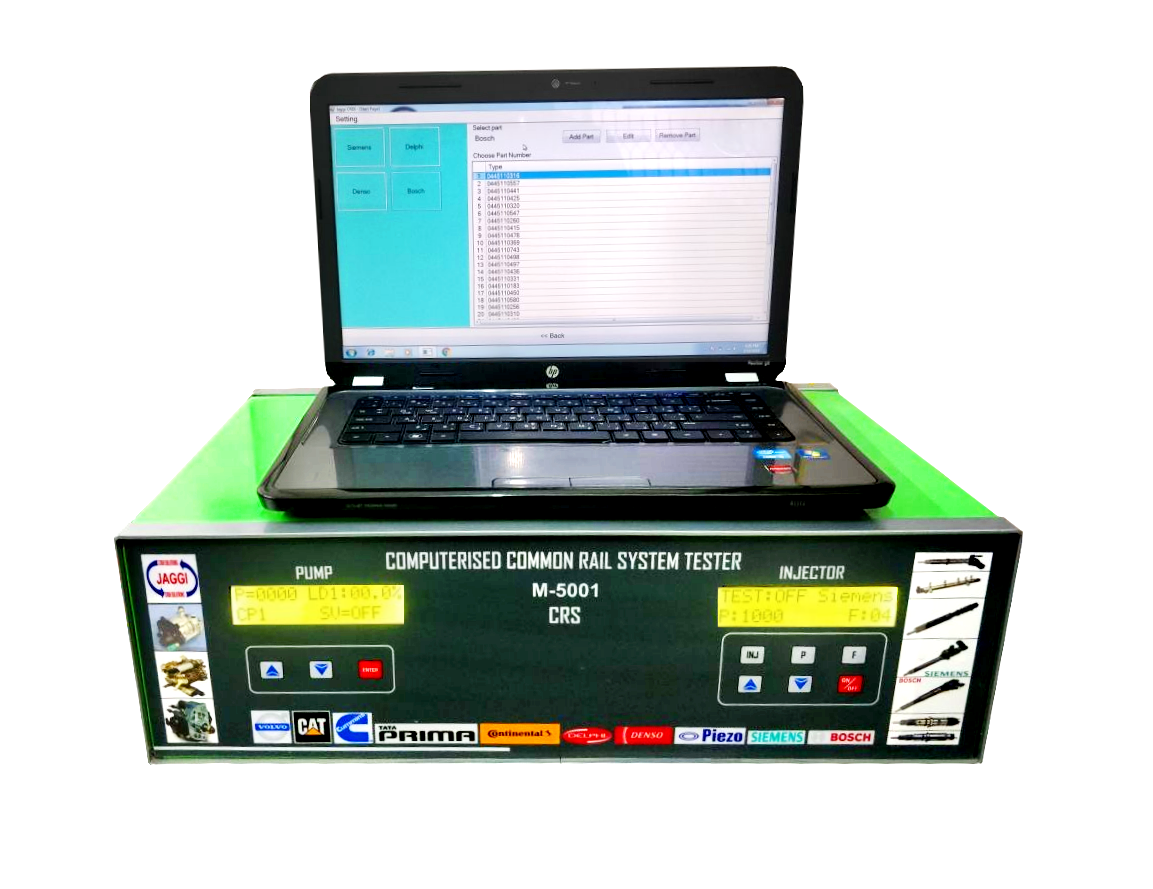 Laptop Crs Manual & Computerized System Model 5001 Pro - 8-10 Kg Weight, Dual Drive Outputs For Solenoid And Piezo Technology | Advanced Fuel Injection Control, Comprehensive Testing Capabilities, User-adjustable Parameters