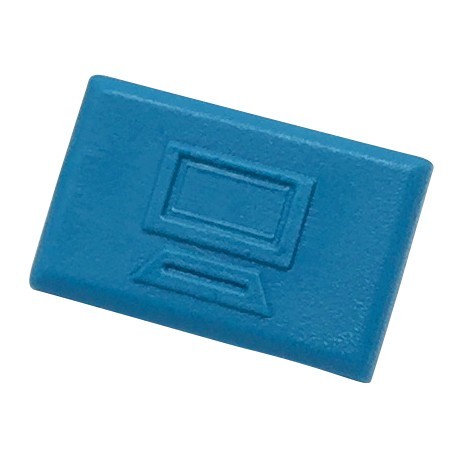 1u 24port Utp Empty Panel With Icons