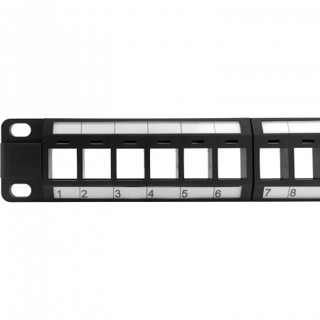 1u 24port Utp Empty Panel With Icons