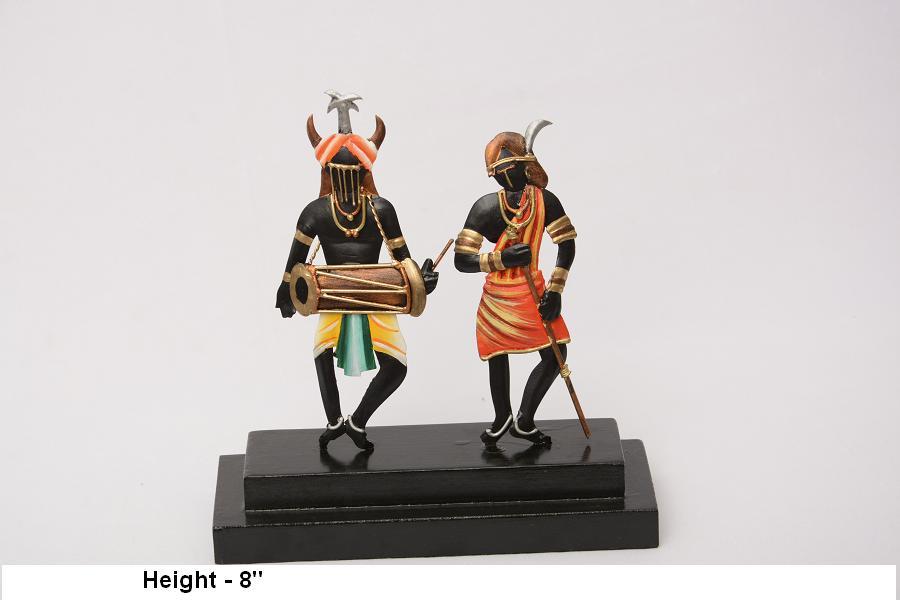 Antique Imitation Couple Dance Momento
