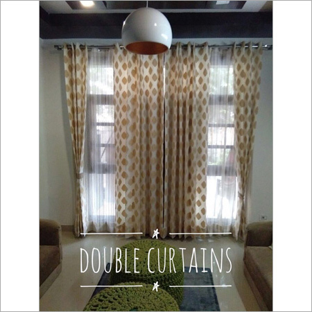 Polyester Double Curtains