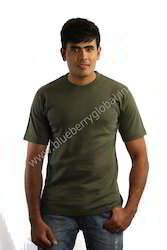 Light Green Plain T Shirts