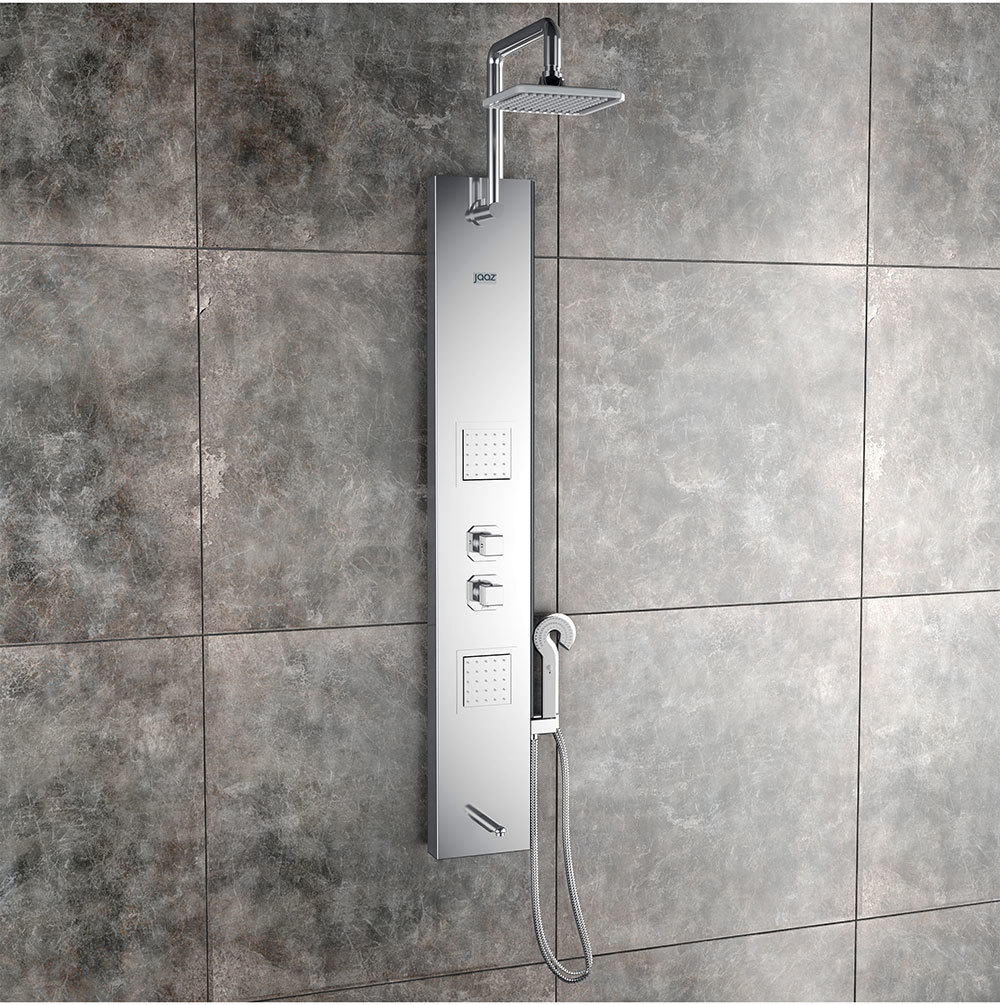 Rectangular Pearl - White Shower Panel