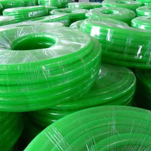 Garden Water Hose - High Grade Pvc, 1/2 To 2 Inches Sizes | Green Color, 30m And 100m Lengths, 10-23 Kg/cm2 Working Pressure, Ideal For Irrigation And Chemical Transport
