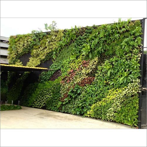 Vertical Indoor Gardening - Plastic, 16 x 24 Inch | Multi-Color Artificial Green Wall for Indoor/Outdoor Decoration in Homes, Cafes, Hotels, and Offices