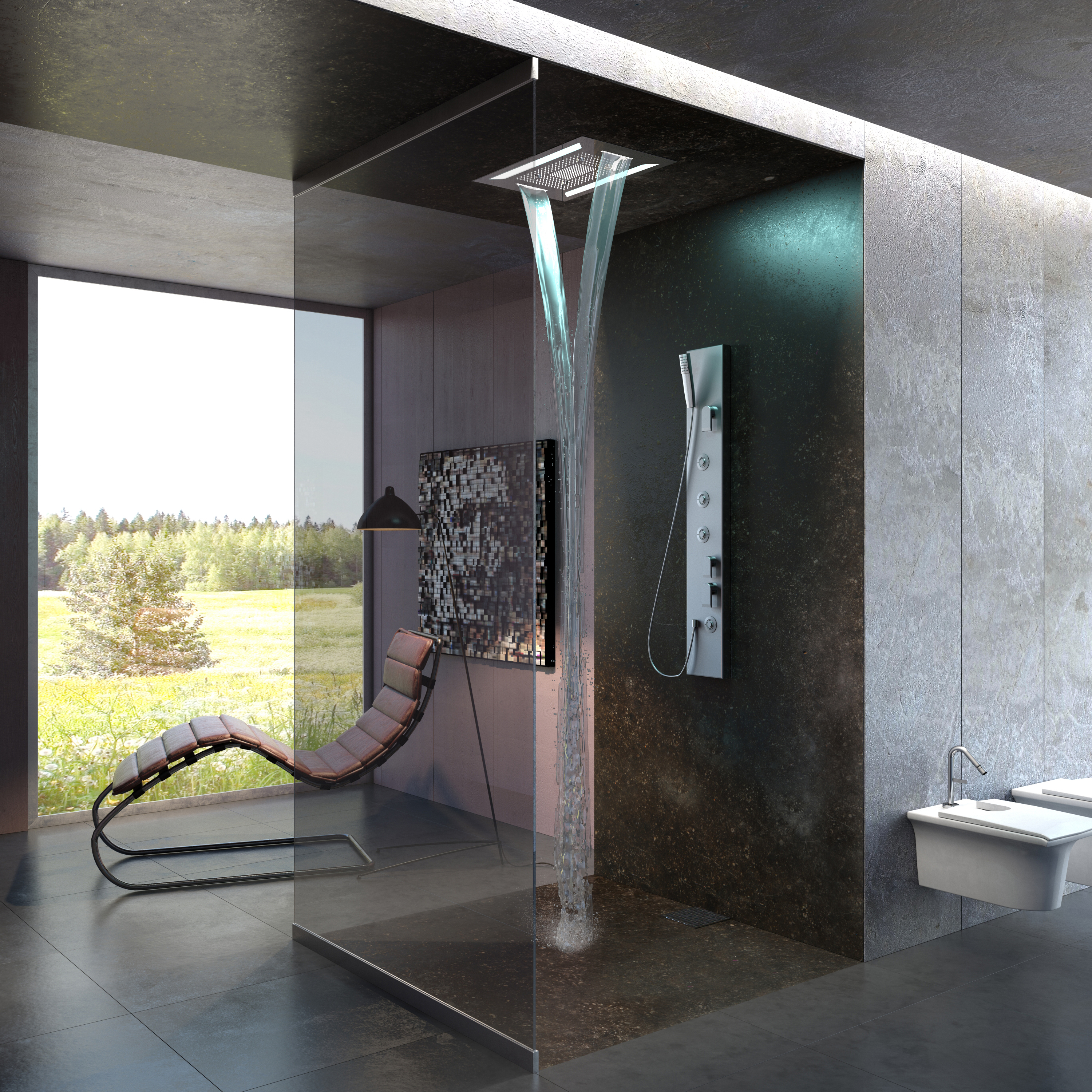 Multifunction Rain Shower