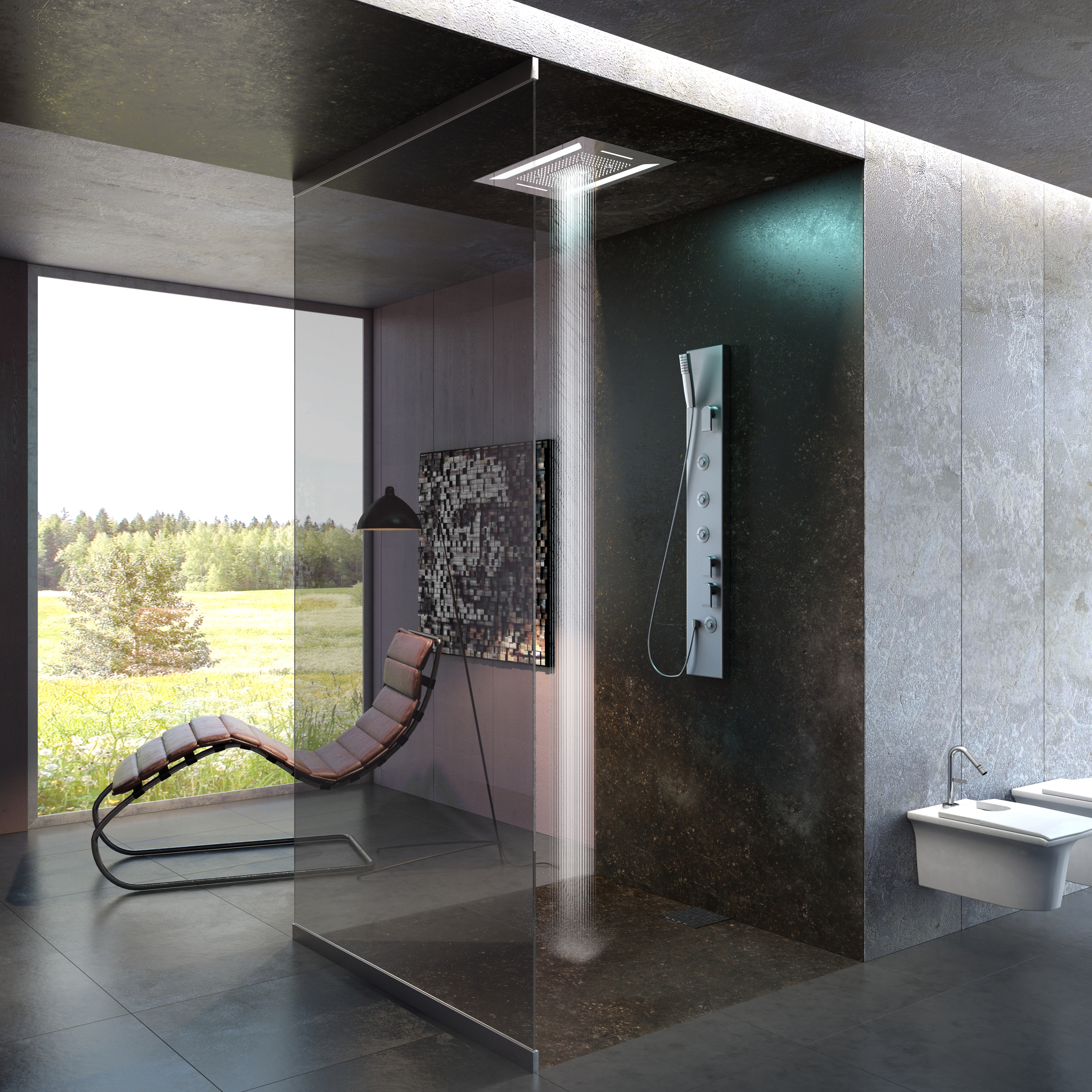 Multifunction Rain Shower