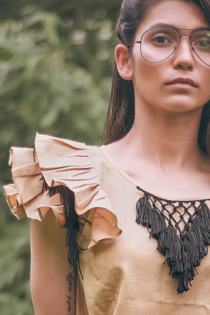 Black Off Shoulder Top