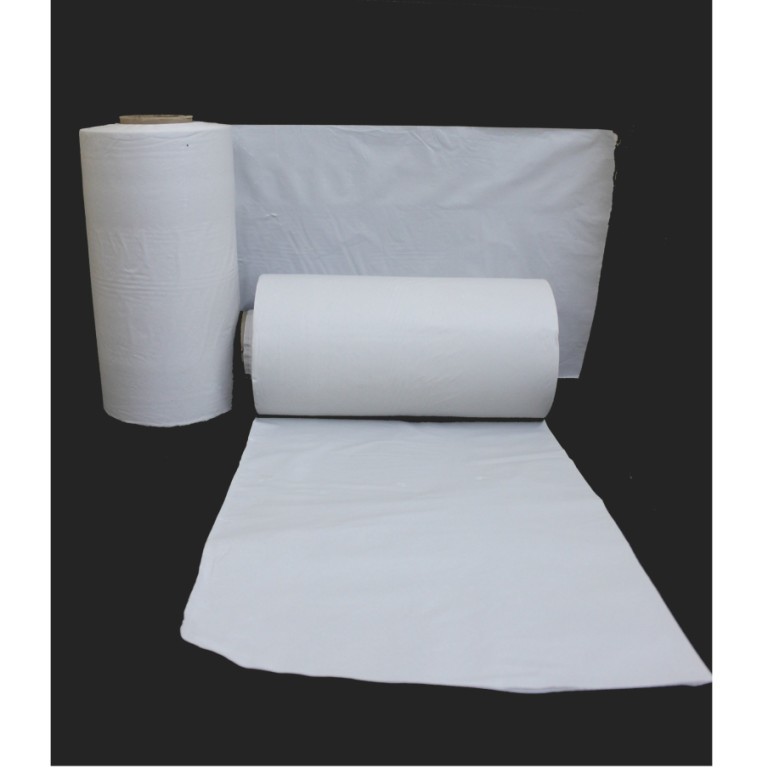 Plastic Roll - 1.2m Width X 100m Length | White, 100 Micron Thickness, Durable, Disposable, Convenient, Versatile, Easy To Use, Protective