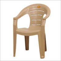 प्लास्टिक हाई बैक आर्म रेस्ट चेयर