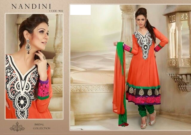 Chiffon Anarkali Kurtis