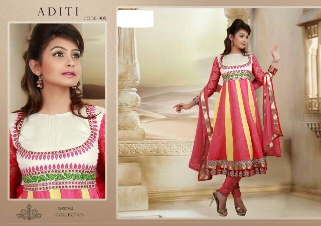 Chiffon Anarkali Kurtis